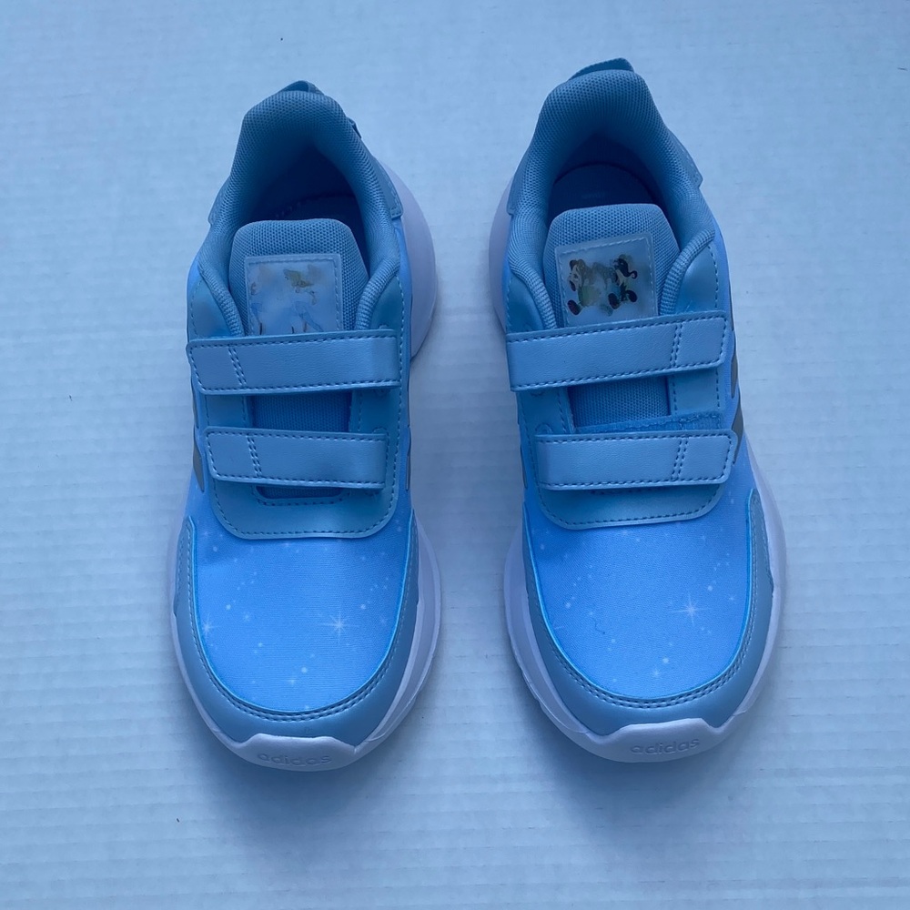 Adidas Kids Sky Blue Velcro Sneakers